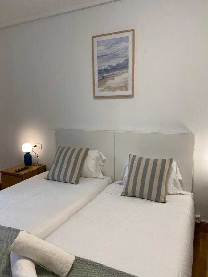 Apartamento Amplio Y Central A Pie De Playa La Concha San Sebastian Buitenkant foto
